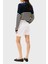 % 100 Pamuk Straight Fit Yüksek Bel Mini Kot Short Bayan Short WW0WW45924 Ycf 4