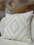 1 Adet Punch Kırlent Kılıfı Geometrik - Punch Yastık Kılıfı Krem Bej Beyaz 43 x 43 Fermuarlı 2