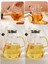 2'li Cam Yağlık ve Sirkelik, 900ml, şeffaf, dayanıklı, şık turuncu tasarım 1