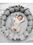 Babynest Organik Kumaş Gri Açılır - Kapanır Oyun Minderi Jaju-Babynest Bebek Yatağı Bebek Yuvası 1