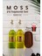 Moss 2'li Ahşap Stantlı Damlatmaz Zeytinyağı Sıvıyağ Şişesi Cam Yağdanlık Seti 1000 ml 1