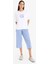 Pijama Takımı Regular Fit Kısa Kollu Baskılı Üst Esnek Belli Kapri Alt-Fall in Love F1959AX25SP 1