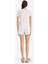Regular Fit Pijama Takımı Kısa Kollu Ribana Üst Esnek Belli Şort-Fall in Love E9832AX25SM 5