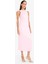 Bodycon Vücudu Saran Kayık Yaka Kısa Kollu Maxi Yazlık Elbise F5363AX25SM 1