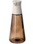Kahverengi cam yağdanlık, şık ve zarif tasarım, 19 cm, 300 ml, tek parça 1