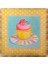 Buffer® Decotown Duvar Panosu 40*40 Cup Cake Muffin Motifli Duvar Süsü 3