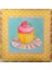 Buffer® Decotown Duvar Panosu 40*40 Cup Cake Muffin Motifli Duvar Süsü 4