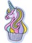 Aplike Ütü Ile Yapışan Unicorn Pembe Arma 5x4 cm 1