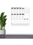 Buffer® Çarpım Tablosu Ezberleme Manyetik Duvar Stickerı 105 x 100 cm 2