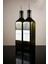 1litre Yağ Yeşili White Serisi Zeytinyağı Şişesi Ayçiçek Yağı Şişesi Set 2