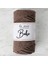Boho Koyu Kahve Büküm Makrome ipi - L158 - 33996 1
