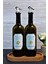 750 ml cam yağdanlık çift set, damlatmaz kapak, şık ve kullanışlı tasarım, gümüş beyaz 1
