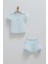 Little One Omuz Çıtçıtlı Body Şort Takım 1