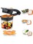 Buffer® Quick 5 In 1 Büyük Hazneli Pratik Hızlı Meyve Sebze Doğrayıcı Rende 2