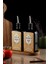 500 ml Amber Renkli Ahşap Stantlı Premium Vintage Zeytinyağı Şişesi ve Ayçiçek Yağı Şişesi 3