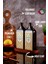 500 ml Ahşap Stantlı Premium Serisi Amber Renkli Zeytinyağı Şişesi ve Ayçiçek Yağı Şişesi Set 1