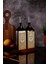 500 ml Ahşap Stantlı Premium Serisi Amber Renkli Zeytinyağı Şişesi ve Ayçiçek Yağı Şişesi Set 3