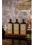 3'lü set: 500ML zeytinyağı, ayçiçek yağı ve sirke şişeleri, sarı renk, parlak tasarım 1