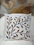 1 Adet Nakışlı Kırlent Kılıfı 43 x 43 cm Kare Yastık Kılıfı Sarı Turuncu Yeşil Kahverengi Fermuarlı 4
