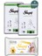 Natural Ultra Hassas Hijyenik Ped Uzun 40 Adet, Sensitive 50'li Islak Mendil ve Rosıe 2