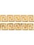 Kendinden Yapışkanlı Labirent Bordür Dekoratif Pleksi Ayna Gold 7 x 7 cm 10 Adet 1