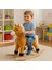Unicorn Sallanan At | Ahşap Ayaklı Müzikli 65 cm | Çocuklar Için Yumuşak ve Güvenli Eğlence 1