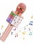 Teknorod Karaoke Mikrofon Bluetooth Bağlantılı Aux Girişli Uzun Pil Ömrü Yüksek Ses Kaliteli 3