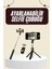 Cep Telefonu Tripod Standı Manyetik Selfie Sopa Bluetooth Uzaktan Kumandalı 1