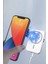 Powerbank Kablosuz 15W Magsafe 10000 Mah Taşınabilir Şarj Aleti Çift Kablo 2