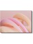 Yumuşak Dalgalar - Pastel Pembe Tonlarında Minimalist Formlar Kanvas Tablo 2