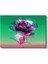 Dijital Çiçek - Neon Renkli Flora Tasarımı Kanvas Tablo 2