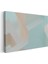 Geometrik Denge - Pastel Mavi Minimalist Kompozisyon Kanvas Tablo 3