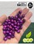 Ekonomik Paket 1 Kilo 10MM Ahşap Boncuk - Lila - ( Ort - 2500-3000 Adet ) 1