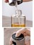 Şeffaf cam sprey şişe, 100 ml, yağ, sirke ve sos püskürtücü, renkli tasarım 3