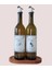 Ahşap standlı 2'li amber cam limonluk ve sirkelik seti, şık ve kullanışlı, 750 ml 1