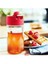 Turuncu cam yağdanlık 600ml, şık ve kullanışlı mutfak aksesuarı 1