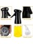220 ml Siyah Sprey Yağdanlık, Püskürtmeli ve Dökülmesiz, Airfryer Uyumlu 4