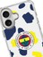 Apple iPhone 16 Uyumlu Fenerbahçe Damalı Arma Lisanslı Telefon Kılıfı 2