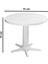 MT-GF205 Prima Rose Plastik Yuvarlak Bahçe Balkon Masa Ø75 cm 2