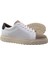 Erkek Beyaz Deri & Bej Süet Sneaker 3