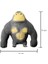 Squishy Goril Önleyici Gorilla 9 cm Sukuşi Maymun - Koyu Gri 1
