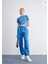 Sportswear Phoenix Fleece High-Rise Oversize Mavi Kadın Eşofman Altı 2
