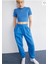 Sportswear Phoenix Fleece High-Rise Oversize Mavi Kadın Eşofman Altı 4