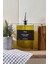 Şeffaf cam set, 500 ml, turuncu, şık ve kullanışlı tasarım, 2 parça 3