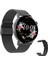 Samsung Galaxy Z Flip4 Uyumlu Akıllı Saat Mini Kadınlar Için Konuşma Özellikli Mini Watch 1