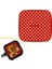 Buffer® Renkli Isıya Dayanıklı Yıkanılabilir Silikon Fırın ve Airfryer Kare Pişirme Matı 21,5 cm 1
