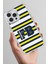 Apple iPhone 14 Pro Max Uyumlu Fenerbahçe Kolej Çizgili Lisanslı Telefon Kılıfı 4