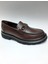 Deri Kahverengi Bağcıksız Loafer Erkek Ayakkabı C-81101ZYBK 2