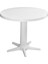 MT-GF206 Prima Luce Plastik Yuvarlak Bahçe Balkon Masa Ø85 cm 1