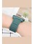 Apple Watch 4/5/6/7/8/se/9 38/40/41MM Series 10 42MM Uyumlu Askeri Desen Mıknatıslı Silikon Kordon 2